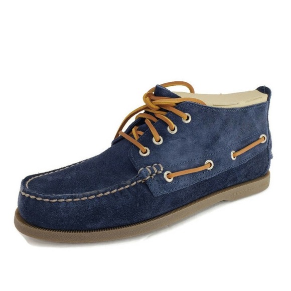 NEW- Retail $139, Sperry Chukka Suede Bo - Picture 1 of 7
